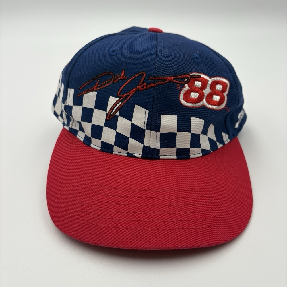 Vintage Dale Jarrett 88 NASCAR Hat Robert Yates Racing Snapback Competitors View